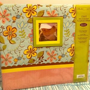 Pre designed scrapbook album